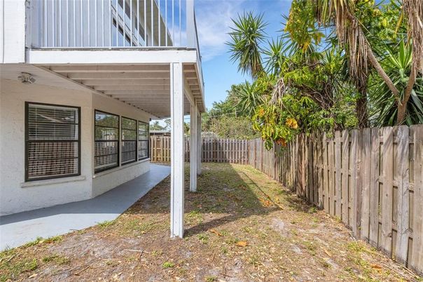 Backyard, Exterior