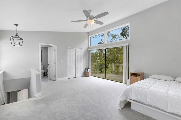 Bedroom, Interior, Pendant Lights