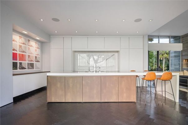 Interior, Recessed Lighting, Wood Texture Flooring