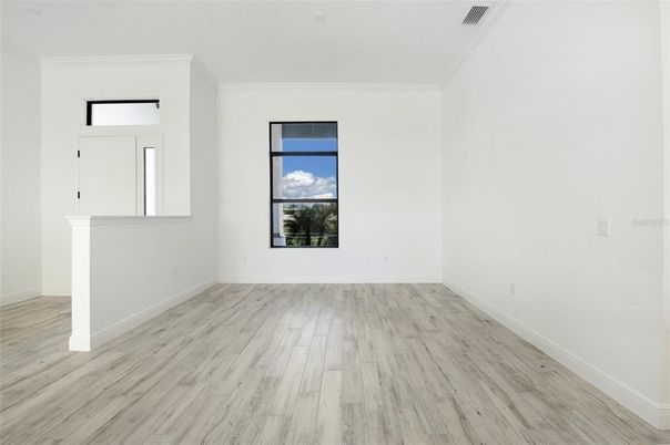 Empty room, Interior, Wood Texture Flooring