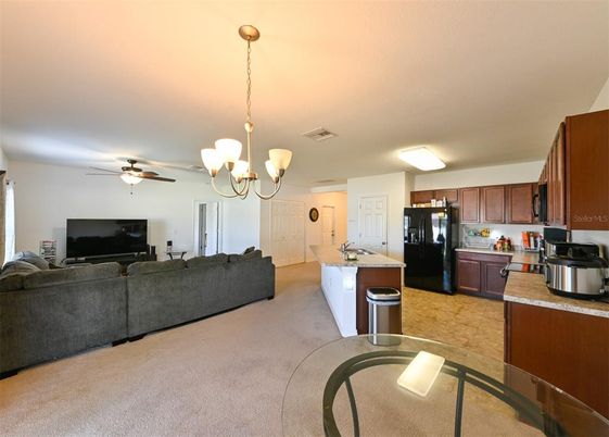 Chandelier, Interior, Kitchen, Living room, Pendant Lights