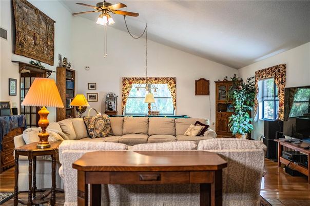 Billiard Table, Interior, Living room, Pendant Lights, Wood Texture Flooring