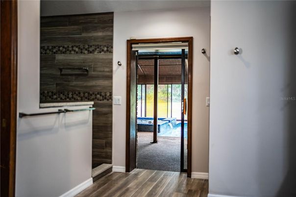 Interior, Wood Texture Flooring, Wooden Walls