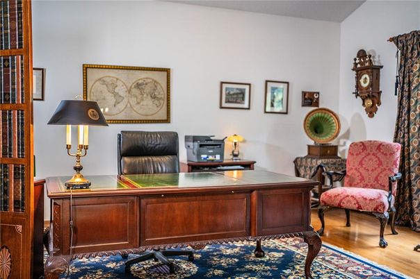 Home Office, Interior, Wood Texture Flooring
