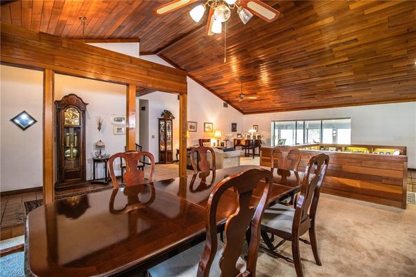 Dining room, Interior, Wooden Beams, Wooden Ceilings