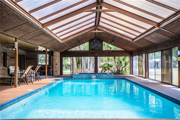 Glass Ceilings, Interior, Pool, Sun Room
