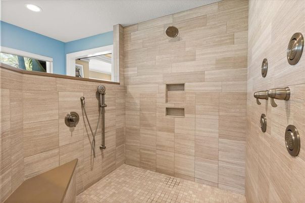 Bathroom, Interior, Recessed Lighting