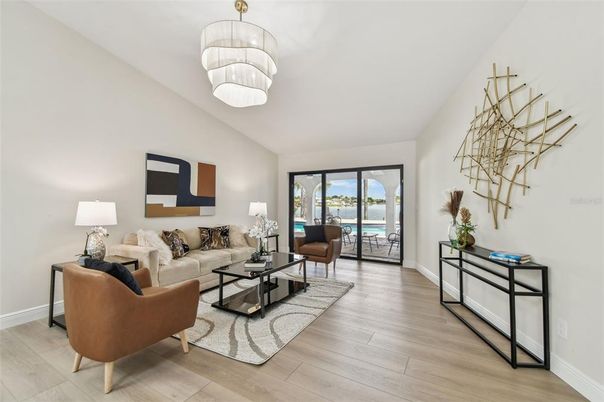 Chandelier, Interior, Living room, Wood Texture Flooring
