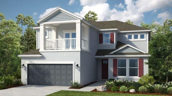 Attached, Exterior, Facade, American Craftsman