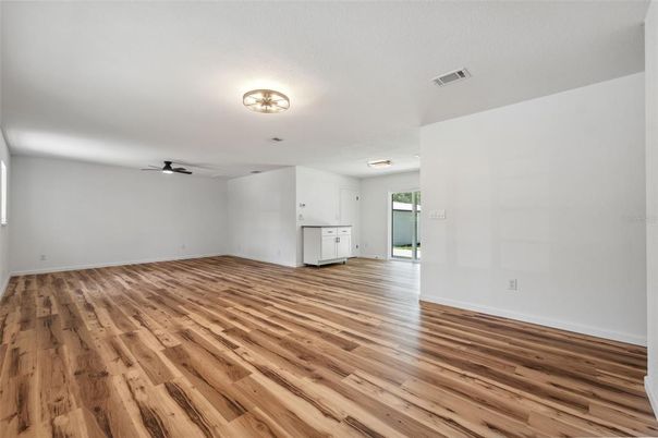 Empty room, Interior, Wood Texture Flooring