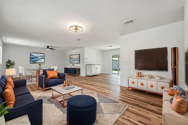 Dining room, Interior, Living room, Wood Texture Flooring