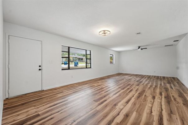 Empty room, Interior, Wood Texture Flooring