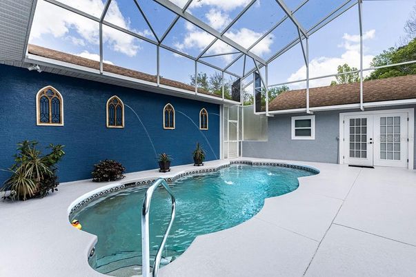 Glass Ceilings, Interior, Pool, Sun Room