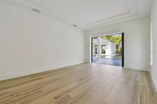 Empty room, Interior, Wood Texture Flooring
