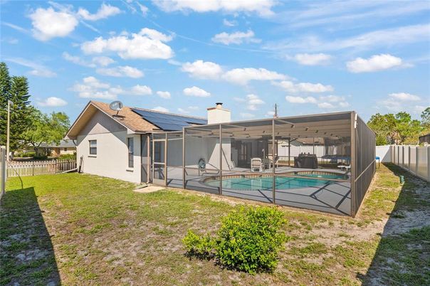 Backyard, Exterior, Pool, Solar Panels