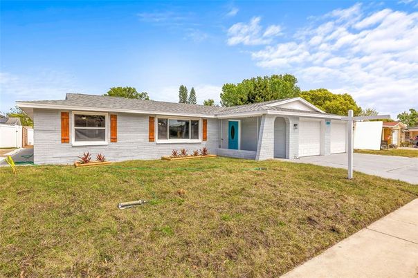 Attached, Backyard, Exterior, Facade, Ranch