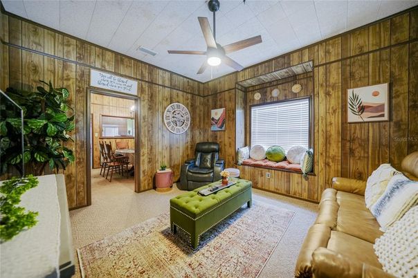 Dining room, Interior, Wooden Walls