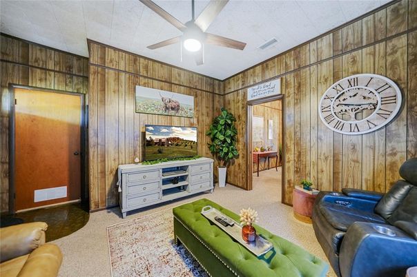 Home Theatre Room, Interior, Living room, Wooden Walls