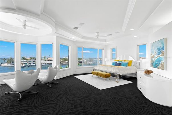 Bedroom, Interior, Recessed Lighting, Water