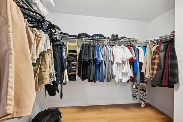 Interior, Walk-in Closets, Wood Texture Flooring