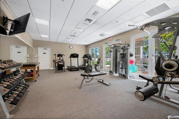 Fitness Equipment, Gym, Interior
