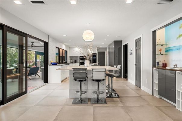 Interior, Kitchen, Pendant Lights, Recessed Lighting