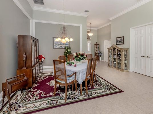 Dining room, Interior, Pendant Lights