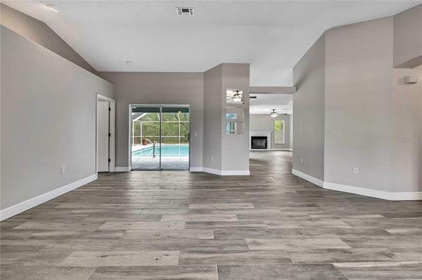 Empty room, Interior, Wood Texture Flooring