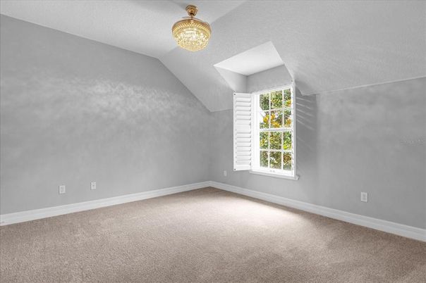 Chandelier, Empty room, Interior