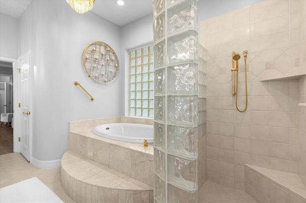 Bathroom, Interior, Recessed Lighting