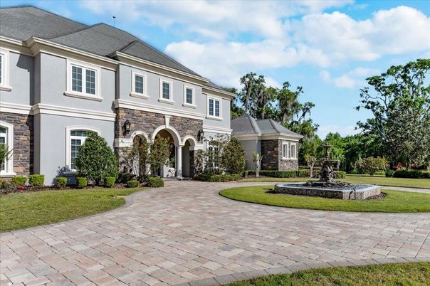 Backyard, Exterior, Facade, French Provincial