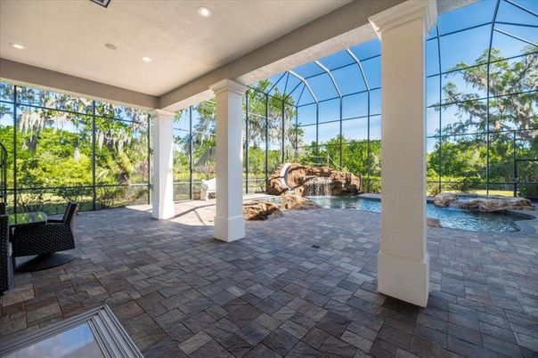 Glass Ceilings, Interior, Pool, Recessed Lighting, Sun Room