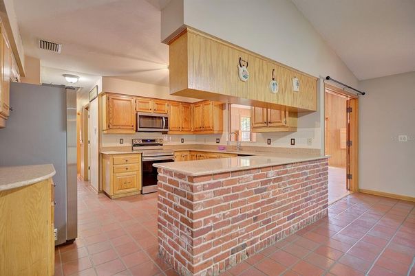 Interior, Kitchen, Stainless Steel Appliances