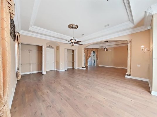 Empty room, Interior, Wood Texture Flooring