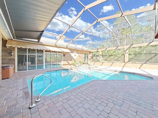 Glass Ceilings, Interior, Pool, Sun Room