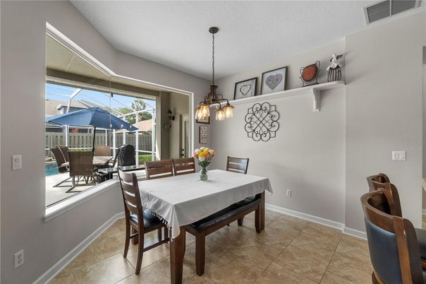 Dining room, Interior, Pendant Lights