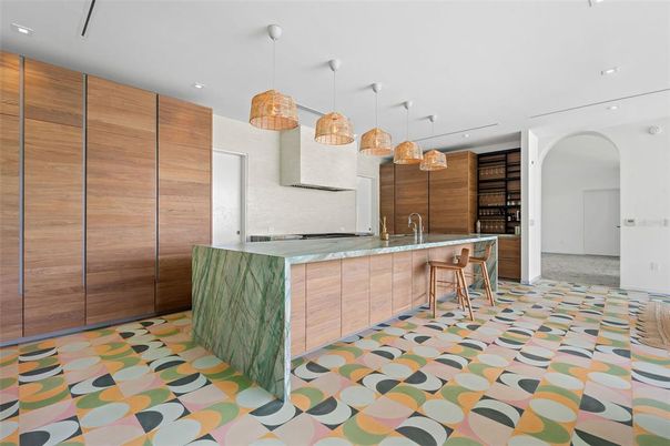 Interior, Kitchen, Pendant Lights, Recessed Lighting