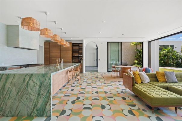 Dining room, Interior, Kitchen, Pendant Lights, Recessed Lighting