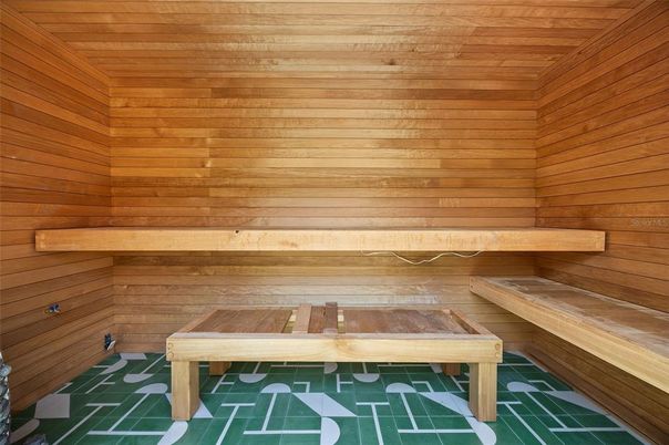 Interior, Sauna Room