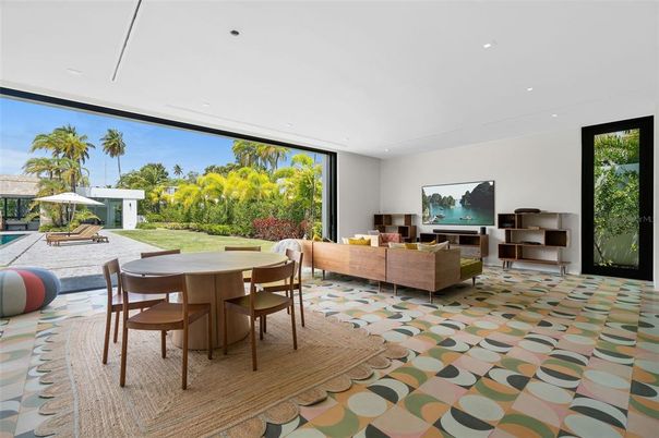 Dining room, Interior, Living room, Recessed Lighting