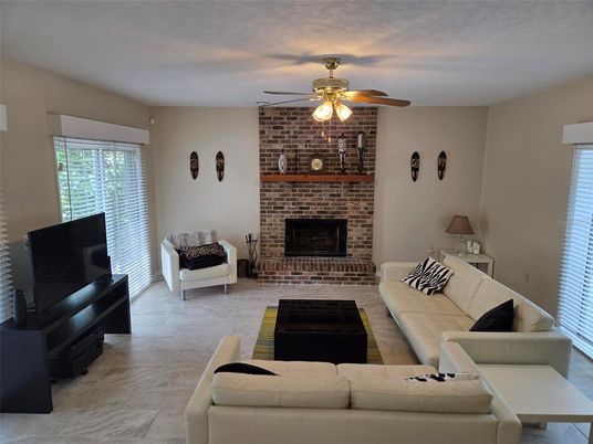 Fireplace, Interior, Living room, Stone Walls