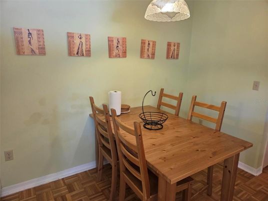 Dining room, Interior, Wood Texture Flooring