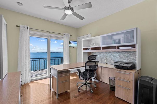 Home Office, Interior, Water, Wood Texture Flooring