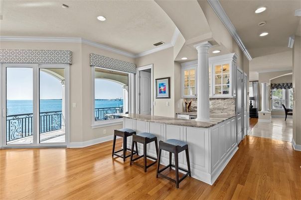 Interior, Recessed Lighting, Water, Wood Texture Flooring