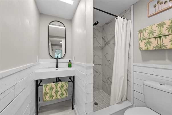 Bathroom, Interior, Marble Walls