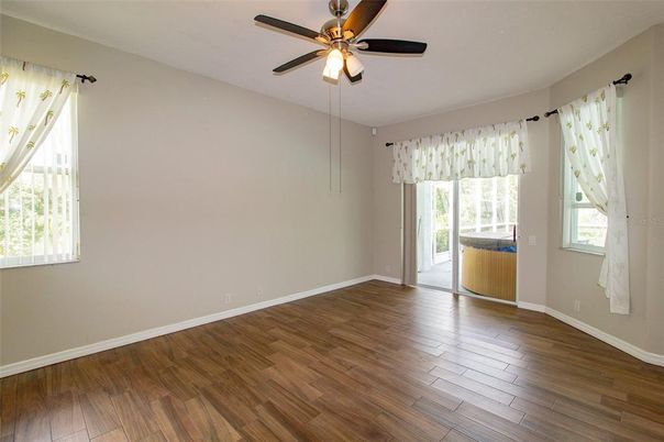 Empty room, Interior, Wood Texture Flooring