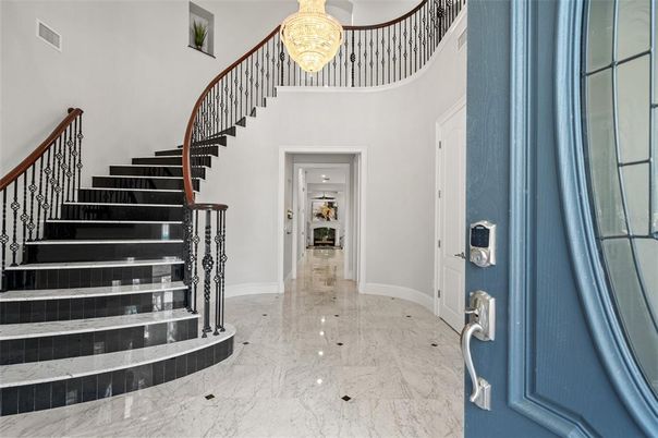 Chandelier, Interior, Marble