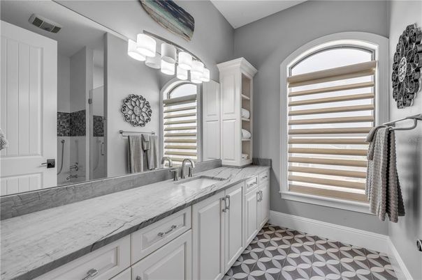 Bathroom, Dual Sink Vanities, Interior