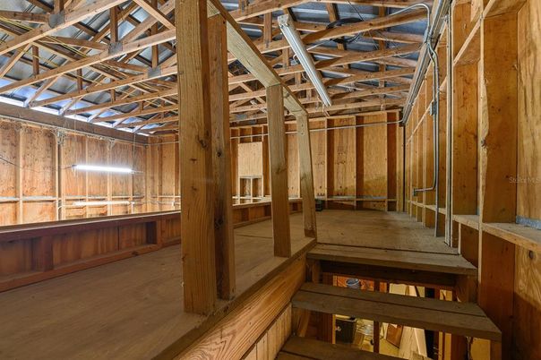 Interior, Wooden Beams, Wooden Walls