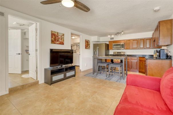 Dining room, Interior, Kitchen, Stainless Steel Appliances